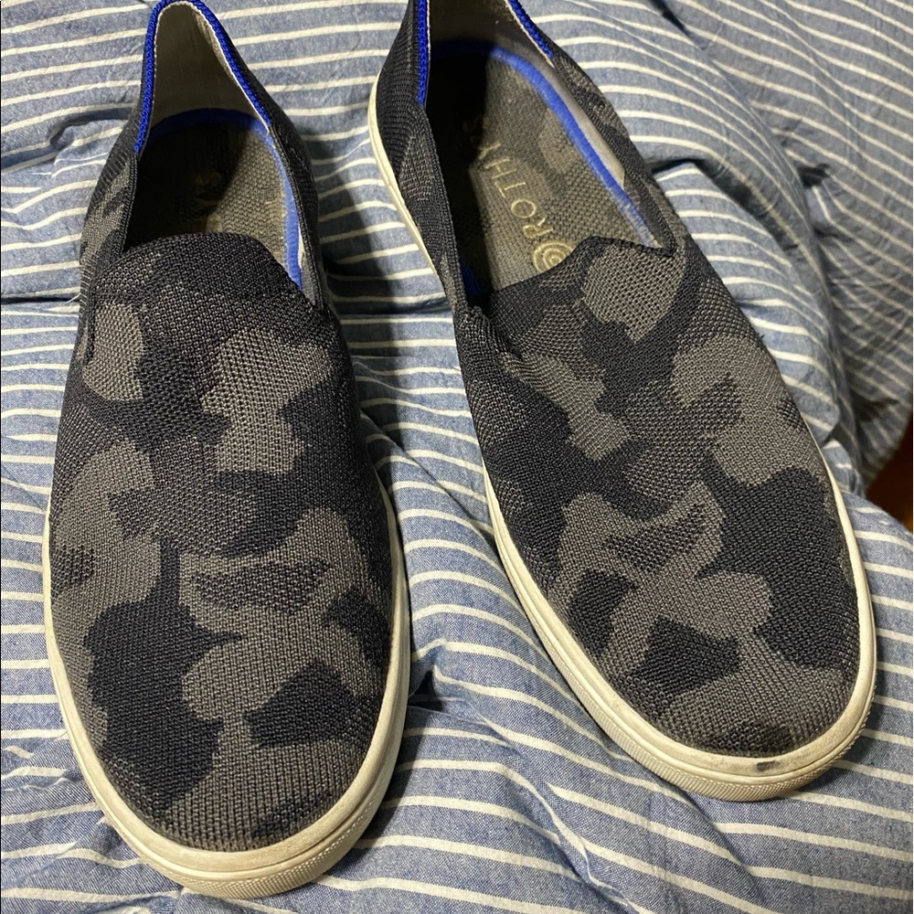 Rothy’s grey Camo sneakers